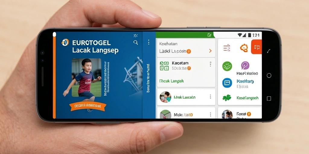 Antarmuka intuitif EUROTOGEL menampilkan langkah harian dengan jelas.