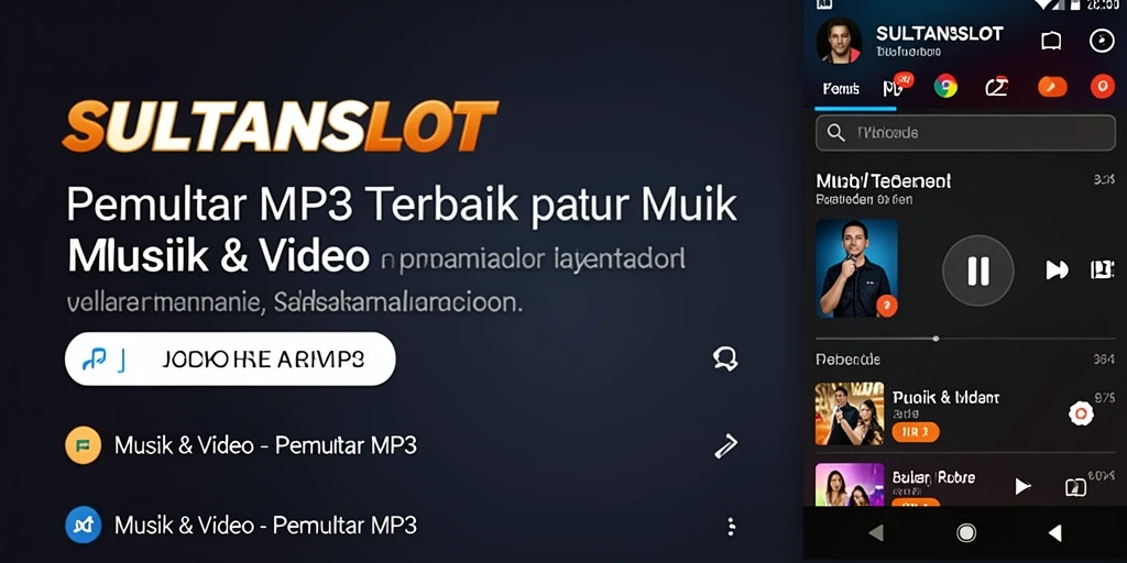 Tampilan antarmuka SULTANSLOT yang sederhana dan menarik.